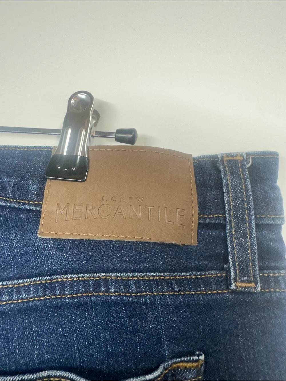 J.Crew Mercantile Flex Jeans Mens 30x30 Dark Wash Stretch Denim Blue